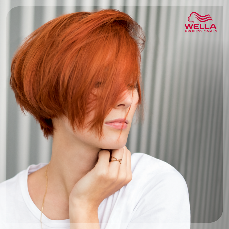 Rotes Haar Beispiel